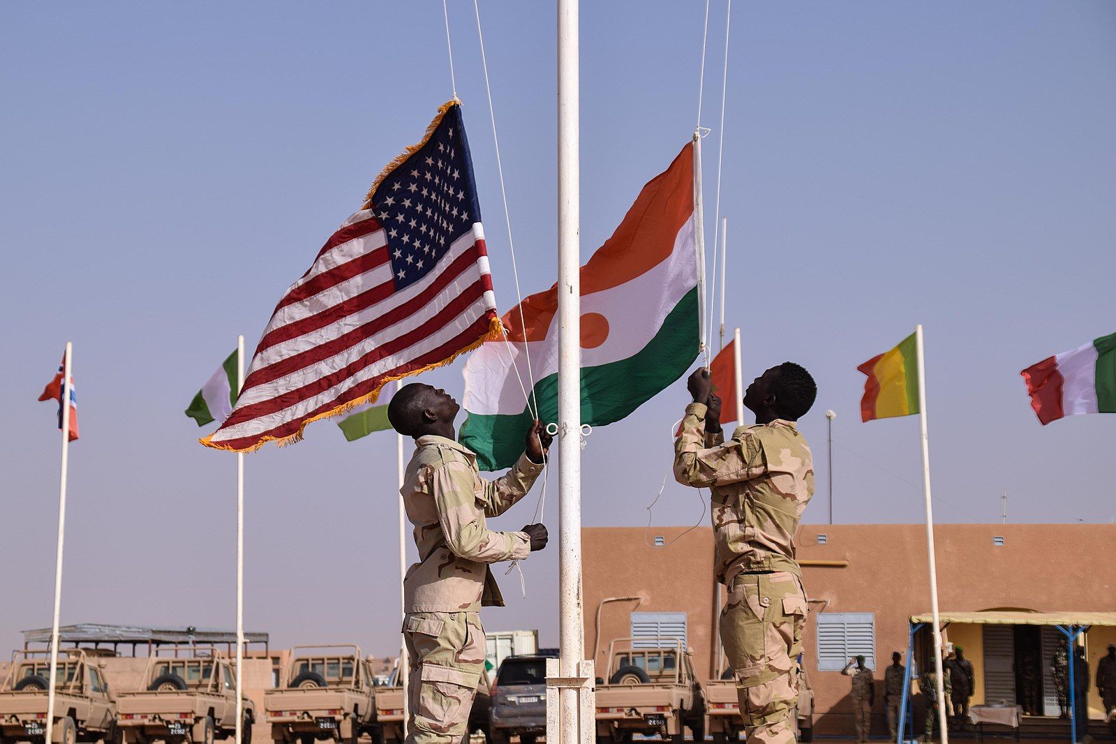 LES ÉTATS-UNIS RETIRENT LEURS FORCES MILITAIRES DU NIGER D'ICI AU 15 SEPTEMBRE