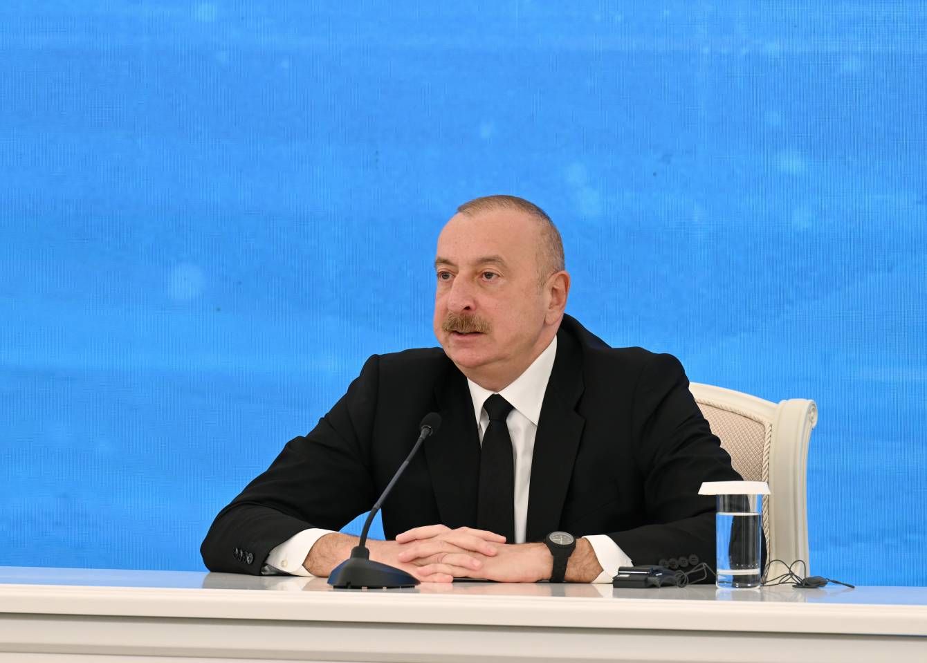 LE PRÉSIDENT AZERBAÏDJANAIS MET EN GARDE CONTRE L'INGÉRENCE ÉTRANGÈRE DANS LE CAUCASE DU SUD