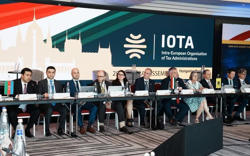 L'AZERBAÏDJAN PREND LA PRÉSIDENCE DE L' ORGANISATION INTRA-EUROPÉENNE DES ADMINISTRATIONS FISCALES
