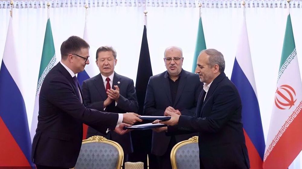 L'IRAN SIGNE UN ACCORD DE TRANSFERT DE GAZ STRATÉGIQUE AVEC LA RUSSIE
