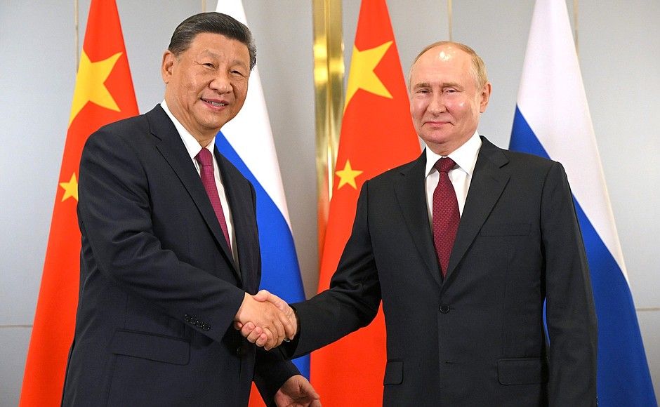 POUTINE ET XI SUGGÈRENT UNE NOUVELLE ORGANISATION RÉGIONALE DE SÉCURITE POUR CONTRER L'OTAN