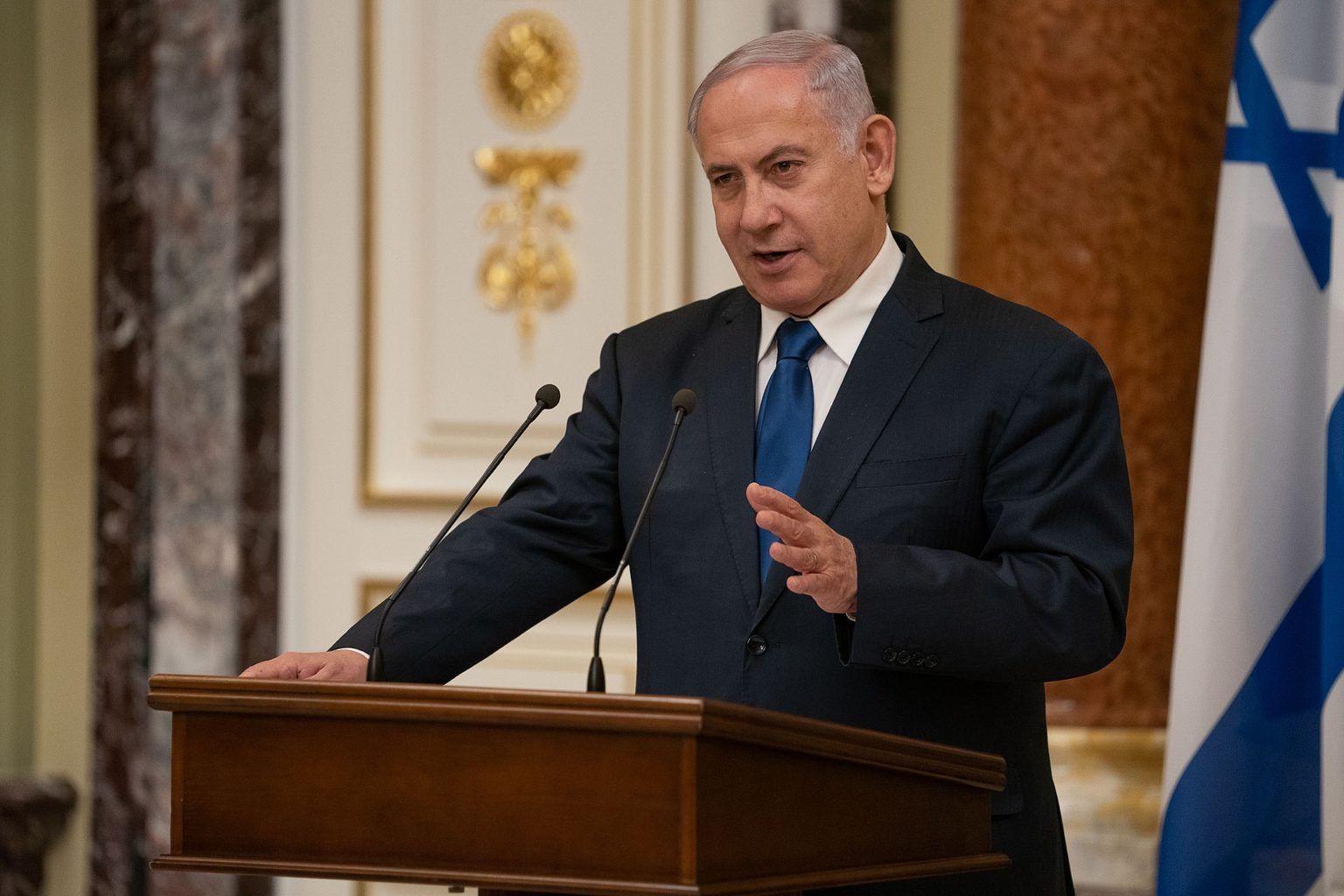 NETANYAHU APPELLE À UNE ALLIANCE AU MOYEN-ORIENT CONTRE L'IRAN