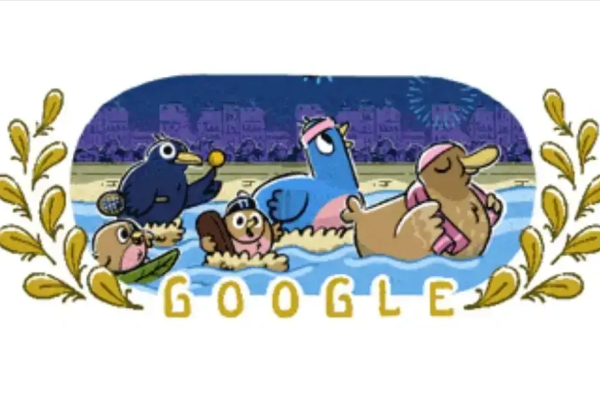 GOOGLE CHANGE SON LOGO À L'OCCASION DES JEUX OLYMPIQUES DE PARIS 2024