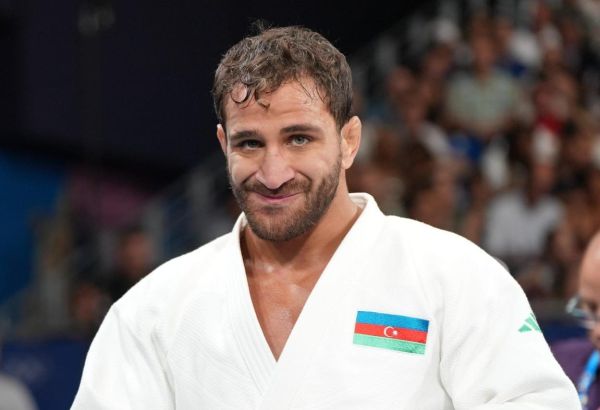 LE JUDOKA AZERBAÏDJANAIS HIDAYAT HEYDAROV CHAMPION OLYMPIQUE DES 73KG