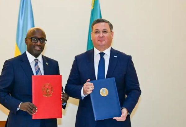 LE KAZAKHSTAN ET LE RWANDA SIGNENT UN ACCORD D'EXEMPTION DE VISA