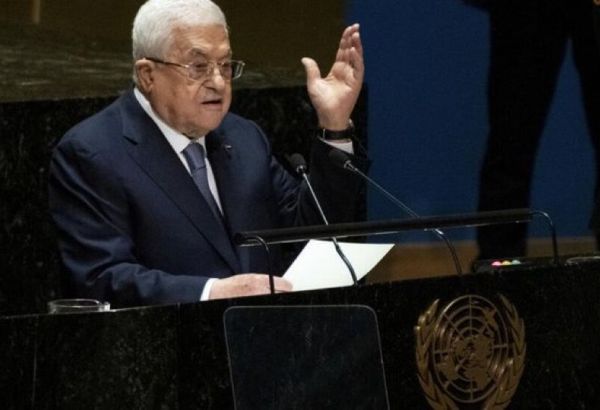 LE PRÉSIDENT PALESTINIEN ABBAS EXHORTE L'ONU À SUSPENDRE L'ADHÉSION D'ISRAËL