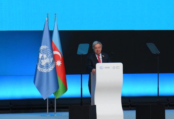APPEL URGENT À L'ACTION LANCÉ PAR LE SECRÉTAIRE GÉNÉRAL DES NATIONS UNIES DANS LE CADRE DE LA COP29 À BAKOU