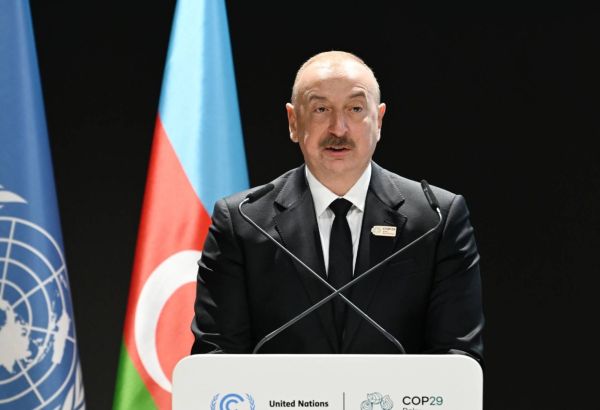 EN TANT QUE PRÉSIDENT DE LA COP29, BAKOU DÉFEND LA TRANSITION ÉNERGÉTIQUE POUR LA CROISSANCE VERTE