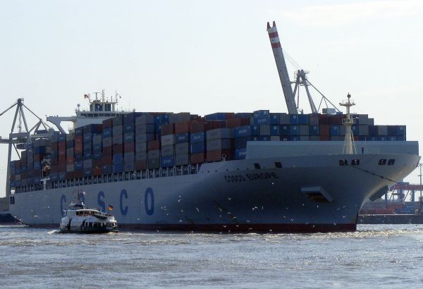 RECUL DU VOLUME DE FRET MARITIME DANS L'UE