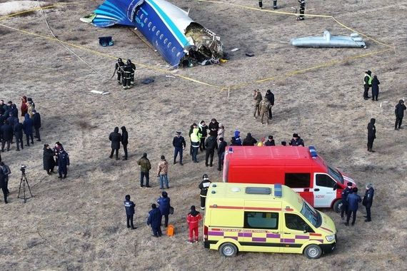 L'UKRAINE DÉCLARE QUE LA RUSSIE DOIT ÊTRE TENUE POUR RESPONSABLE DE L'ACCIDENT D'UN AVION D’AZERBAIJAN AIRLINES