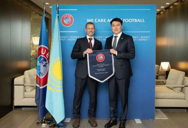 LE PRÉSIDENT DE L'UEFA ALEKSANDER ČEFERIN BIENTÔT EN VISITE AU KAZAKHSTAN