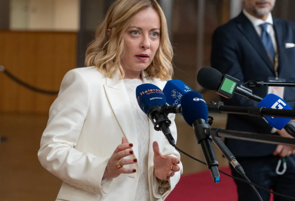 LA PM ITALIENNE GIORGIA MELONI REPORTE SA VISITE AU KAZAKHSTAN