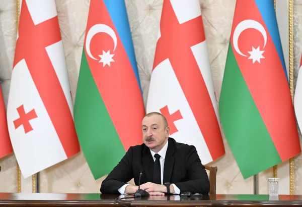 LA SÉCURITÉ ÉNERGÉTIQUE DE L'EUROPE EST INIMAGINABLE SANS L'AZERBAÏDJAN ET LA GÉORGIE, DÉCLARE LE PRÉSIDENT ILHAM ALIYEV