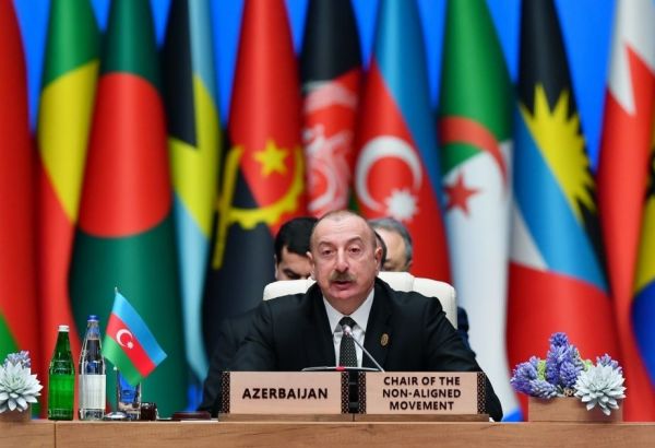 L'AZERBAÏDJAN REJÈTE FERMEMENT TOUTES FORMES ET MANIFESTATIONS DE COLONIALISME, DÉCLARE LE PRÉSIDENT ILHAM ALIYEV