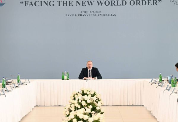 LE 7ÈME FORUM INTERNATIONAL DE L'UNIVERSITÉ ADA SUR LE THÈME "FACE AU NOUVEL ORDRE MONDIAL"  S'EST TENU EN PRÉSENCE DU PRÉSIDENT ILHAM ALIYEV