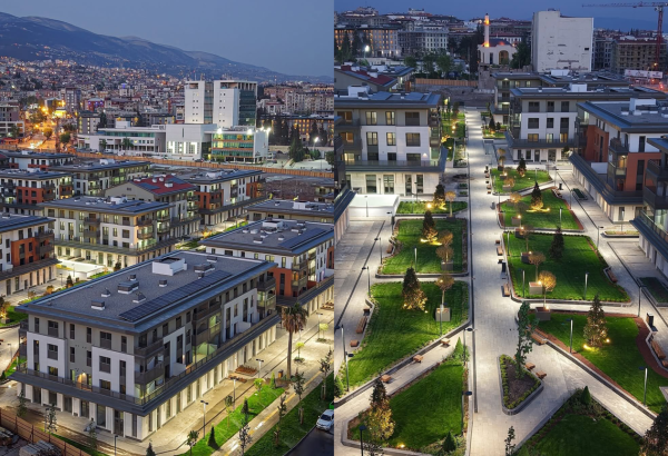 UN PROJET DE LOGEMENT FINANCÉ PAR L'AZERBAÏDJAN EST SUR LE POINT D'ÊTRE ACHEVÉ À KAHRAMANMARAS, VILLE TURQUE DÉVASTÉE PAR LE SÉISME