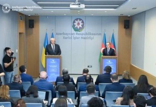 LE MINISTRE UKRAINIEN DES AFFAIRES ÉTRANGÈRES, EN DÉPLACEMENT À BAKOU, AFFIRME QUE SON PAYS SOUHAITE METTRE FIN À LA GUERRE AVEC LA RUSSIE CETTE ANNÉE