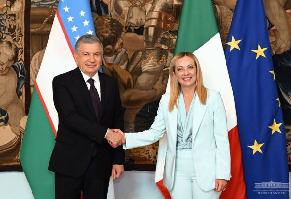 LA PREMIÈRE VISITE DE LA PM ITALIENNE GIORGIA MELONI À SAMARKAND, AU NOUVEAU CENTRE DIPLOMATIQUE DE L'ASIE CENTRALE