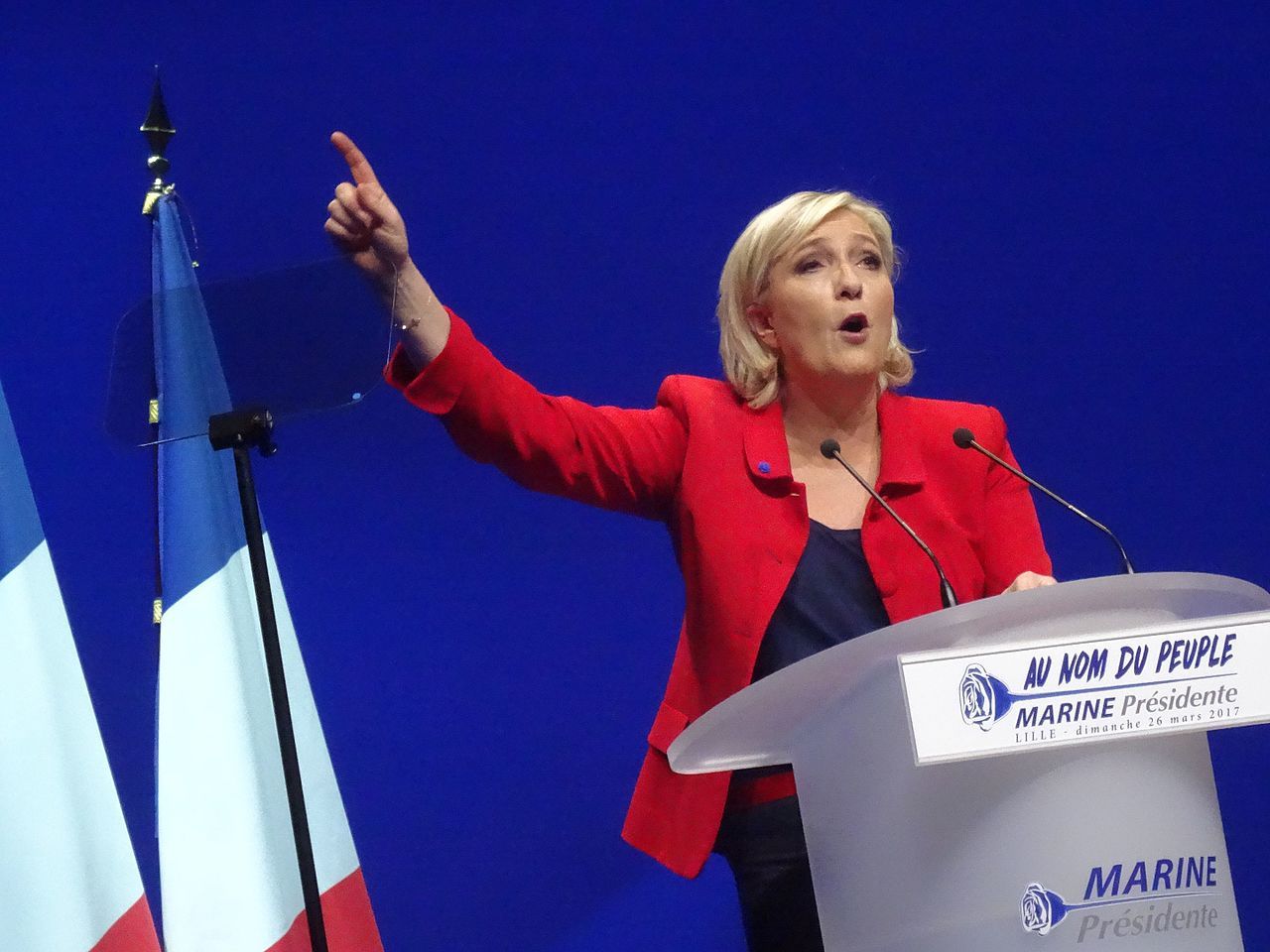 MARINE LE PEN RÉAFFIRME SES AMBITIONS POUR LA PRÉSIDENTIELLE 2027