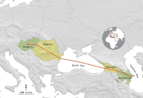 L'ÉTUDE DE FAISABILITÉ SUR LE CORRIDOR D'ÉNERGIE VERTE MER CASPIENNE- EUROPE TOUCHE À SA FIN