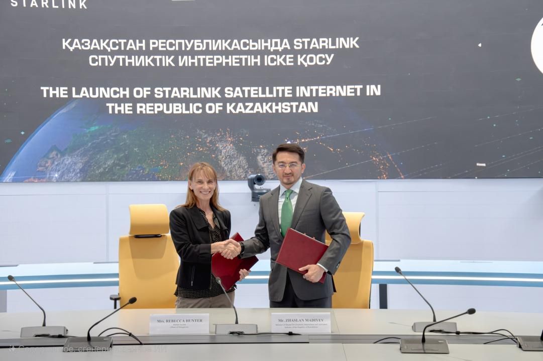 STARLINK CONCLUT UN ACCORD POUR ÉTEINDRE L'ACCÈS À L'INTERNET PAR SATELLITE AU KAZAKHSTAN