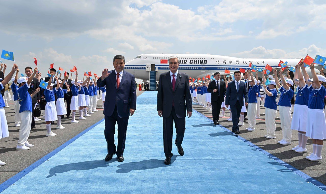 XI JINPING ATTERRIT AU KAZAKHSTAN POUR PARTICIPER AU SOMMET ASIE CENTRALE- CHINE