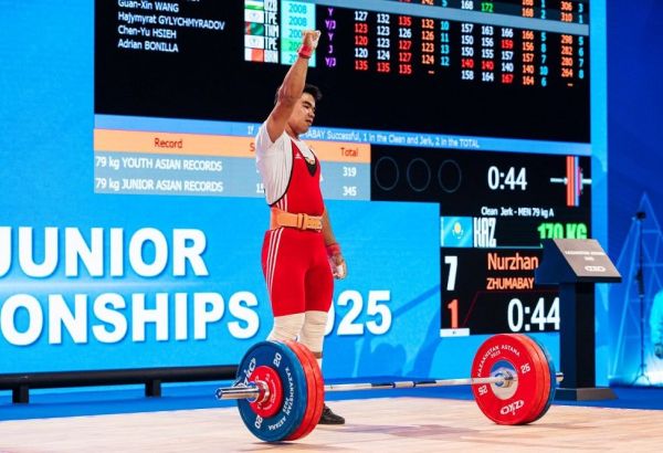 LE KAZAKHSTAN DOMINE LES CHAMPIONNATS ASIATIQUES D'HALTÉROPHILIE JEUNES ET JUNIORS AVEC 50 MÉDAILLES
