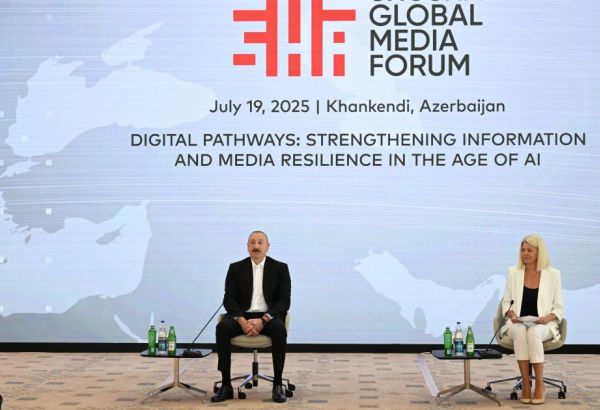 LE GLOBAL MEDIA FORUM DE CHOUCHA PREND DE L'AMPLEUR ET DE L'IMPORTANCE, DÉCLARE LE PRÉSIDENT AZERBAÏDJANAIS ILHAM ALIYEV