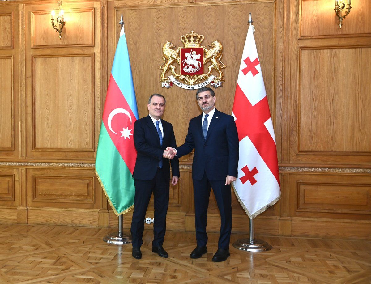 LE MINISTRE AZERBAÏDJANAIS DES AFFAIRES ÉTRANGÈRES RENCONTRE LE PRÉSIDENT GÉORGIEN POUR RENFORCER LE PARTENARIAT STRATÉGIQUE ENTRE LES DEUX PAYS