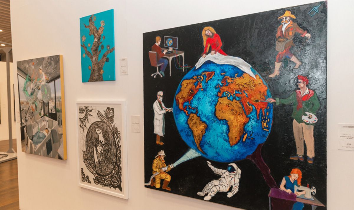 BERLIN : LE CENTRE CULTUREL AZERBAÏDJANAIS ACCUEILLE L'EXPOSITION INTERNATIONALE D'ART MAMA "MOTHER NATURE"