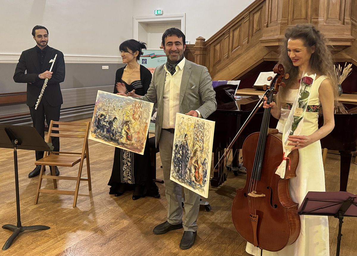 UN CONCERT À PARIS POUR LA FÊTE DE LA RESTAURATION DE L’INDÉPENDANCE AZERBAÏDJANAISE