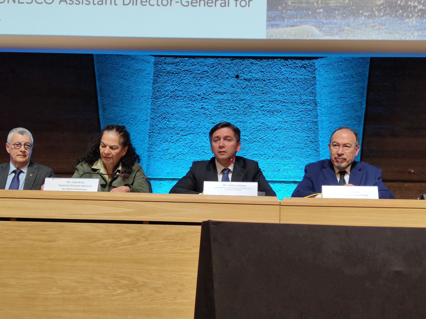 UNESCO : UNE CONFERENCE SUR LE CHANGEMENT CLIMATIQUE A L’INITIATIVE DE L’AZERBAÏDJAN