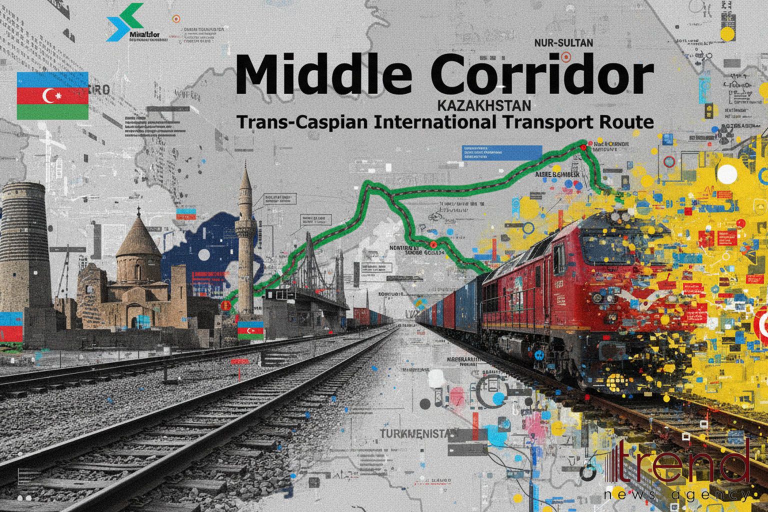 LE CHEMIN DE FER BAKOU-TBILISSI-KARS : UN PONT ECONOMIQUE RELIANT L’EST A L’OUEST