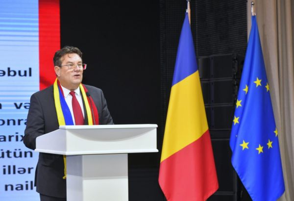 AMBASSADEUR : LA ROUMANIE A ETE LE PREMIER PAYS DE L'UE A SIGNER UN ACCORD DE PARTENARIAT STRATEGIQUE AVEC BAKOU