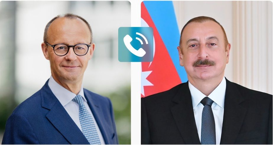 MERZ A APPELE ALIYEV POUR UN ECHANGE DE VUES