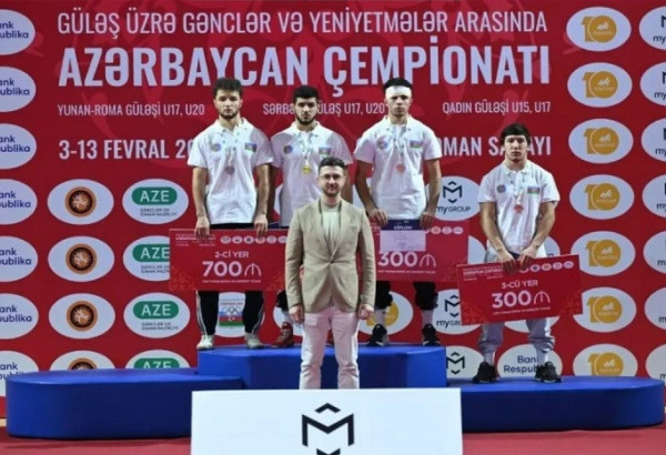 CHAMPIONNAT D’AZERBAÏDJAN DE LUTTE GRECO-ROMAINE : LES MEILLEURS JEUNES SACRES A GANDJA