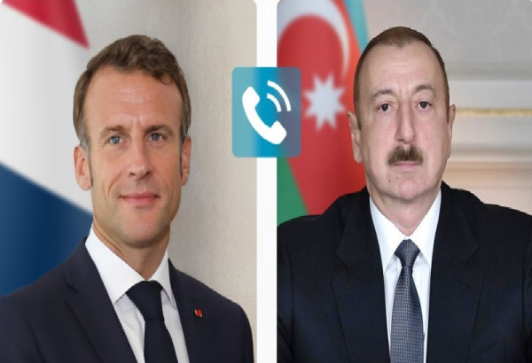 LE PRESIDENT E.MACRON EXPRIME SA GRATITUDE AU PRESIDENT ILHAM ALIYEV