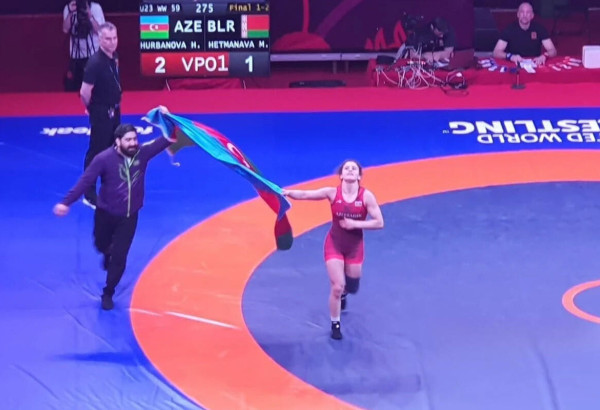 LUTTE : UNE AZERBAÏDJANAISE DECROCHE L’OR AUX CHAMPIONNATS D’EUROPE U-23