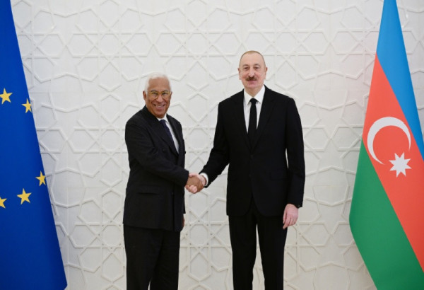DECLARATION COMMUNE D'ILHAM ALIYEV ET D'ANTONIO COSTA A L'OCCASION DE SA VISITE A BAKOU