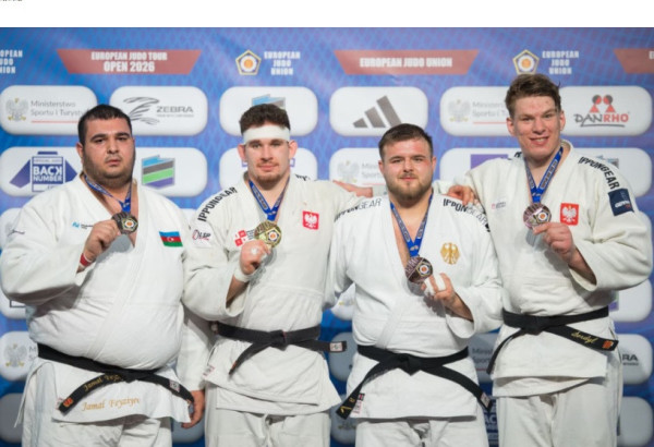 LES JUDOKAS AZERBAIDJANAIS REMPORTENT TROIS MEDAILLES AUX "CHAMPIONNATS D'EUROPE OPEN"