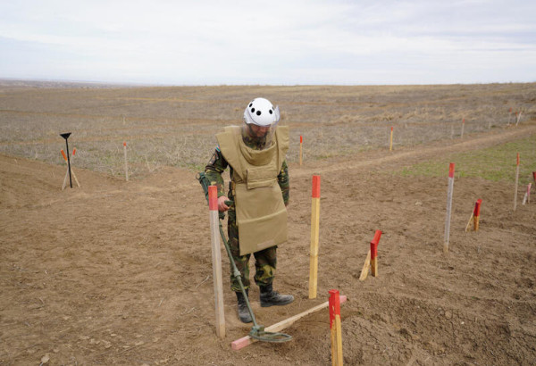 PLUS DE MILLE ENGINS EXPLOSIFS DECOUVERTS EN UNE SEMAINE AU KARABAGH