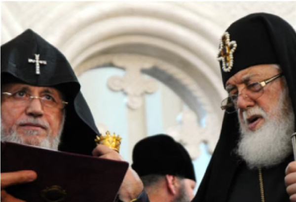 CATHOLICOS GAREGUINE II  INTERDIT DE SORTIE DU TERRITOIRE POUR SE RENDRE AUX FUNERAILLES D'ILIA II EN GEORGIE