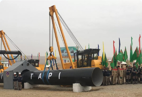 LE TURKMENISTAN ET LA "CNPC" CHINOISE DISCUTENT DU SEGMENT-CLE DU GAZODUC "T.A.P.I."
