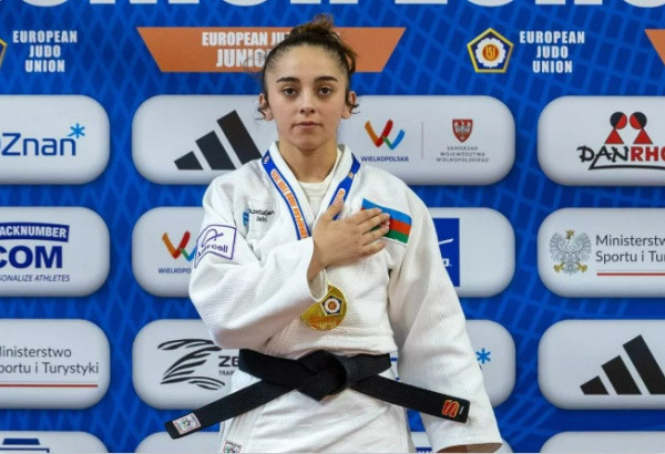 UNE JUDOKATE AZERBAÏDJANAISE DECROCHE L’OR A LA COUPE D’EUROPE