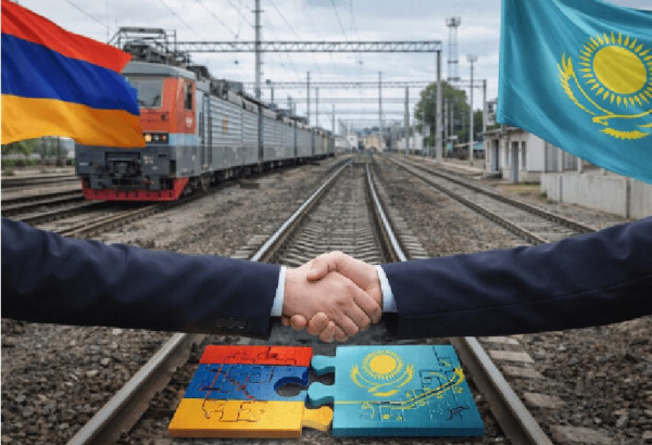 LA RUSSIE DEMENT TOUTE NEGOCIATION VISANT A TRANSFERER AU KAZAKHSTAN LA CONCESSION DES CHEMINS DE FER ARMENIENS