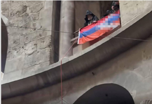 PROVOCATION A JERUSALEM: DES PRETRES ARMENIENS INSTRUMENTALISENT LA RELIGION EN PROFANANT L'EGLISE DU SAINT-SEPULCRE