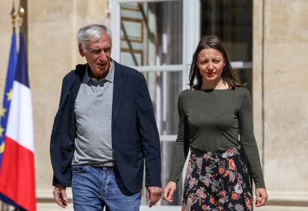 CECILE KOHLER ET JACQUES PARIS: PREMIERE NUIT DE LIBERTE A BAKOU