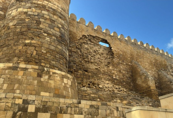 LA RESTAURATION DEBUTE APRES UN EBOULEMENT MINEUR DES REMPARTS DE LA VIEILLE VILLE