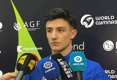 TOFIQ ALIYEV, GYMNASTE AZERBAÏDJANAIS, REMPORTE LA MEDAILLE D’ARGENT AUX CHAMPIONNATS D’EUROPE