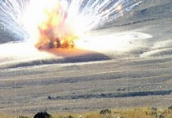 LE MINISTERE DE LA DEFENSE INFORME LA POPULATION D'UNE OPERATION DE DESTRUCTION DE MUNITIONS